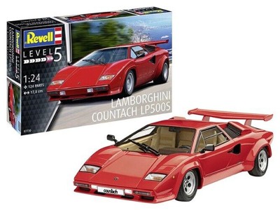 Revell 07730 Lamborghini Countach LP500S 1/25