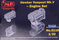 CMK 5110 Hawker Tempest Mk.V - Engine set 1/32
