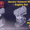 CMK 5110 Hawker Tempest Mk.V - Engine set 1/32