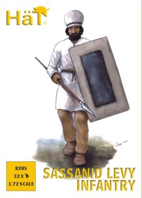 HAT 8205 Sassanid Levy Infantry 1/72