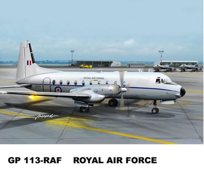 Mach 2 GP113RAF Hawker-Siddeley HS.748 Royal Air Force 1/72