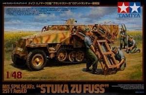 Tamiya 32566 Нем. полугусеничный БТР Sd.Kfz. 25 1/1 &quot;Stuka&quot; 1/48