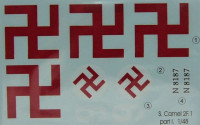 LF Model C4842 Decals S.Camel 2F.1 over Latvia Part I.(EDU) 1/48