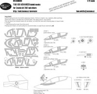 New Ware NWA-M0306 1/72 Mask YAK-130 ADVANCED (ZVEZDA 7307)