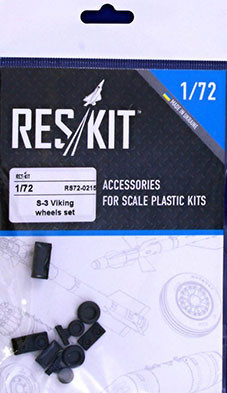 Reskit RS72-0215 S-3 Viking wheels (HAS) 1/72