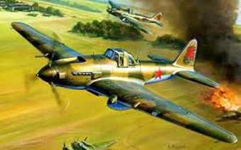 Звезда 6125 Штурмовик Ил-2 обр. 1942 (1/144) 1/144