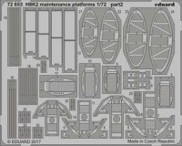 Eduard 72653 H8K2 maintenance platforms 1/72
