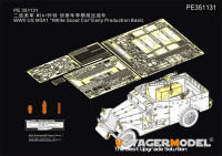 Voyager Model PE351131 WWII US M3A1 "White Scout Car"Early Production Basic (TAMIYA 35363 ) 1/35