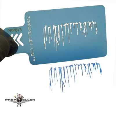 77 Propeller 77PRP013 Airbrush Stencils for fine details