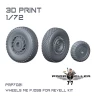 77 Propeller 77PRP-7021 Me P.1099 Wheels (REV) 1/72