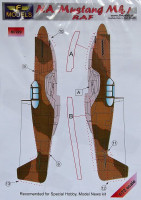 LF Model M7229 Mask N.A. Mustang Mk.I RAF (SP.HOBBY) 1/72