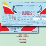 BOA Decals 44129 Decals Airbus A320neo IBERIA (ZVE) 1/144