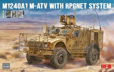 RFM 5145 Немецкий бронеавтомобиль M1240A1 MATV with RPG Net System 1/35