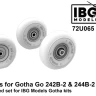 IBG U7265 Wheels for Go 242B-2 & 244B-2 (3D-Printed) 1/72