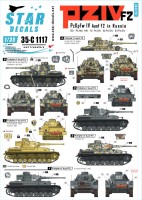 Star Decals 35-C1117 Pz.Kpfw.IV Ausf.F2. Pz.Kpfw.IV Ausf.F2 (early G) in Russia 1/35