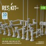 Reskit AVU35001 IDF AFV antenna's and mount (3D Printed) 1/35
