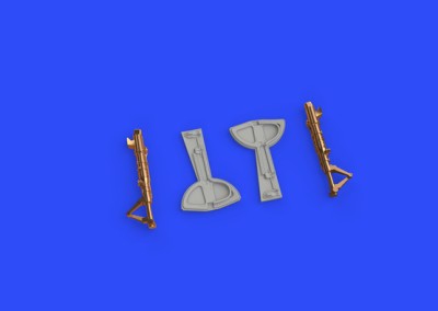 Eduard 648308 Bf 109F undecarriage legs BRONZE 1/48 EDUARD