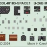 Eduard 3DL48183 B-26B Marauder SPACE (ICM) 1/48