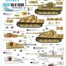 Star Decals 35-C1358 s.Pz.Abt. 505 1943-44. Tiger I on Eastern front 1944-45. Early and mid production Tiger I and Befehls-Tiger 1/35