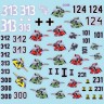 Star Decals 35-C1358 s.Pz.Abt. 505 1943-44. Tiger I on Eastern front 1944-45. Early and mid production Tiger I and Befehls-Tiger 1/35