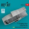 Reskit RSU48-618 F-16 Fight.Falcon (F100-PW-229) exh.noz.(HAS) 1/48