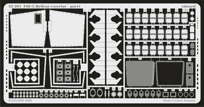 Eduard 32201 F6F-3 exterior TRU