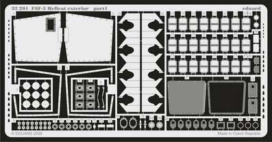 Eduard 32201 F6F-3 exterior TRU