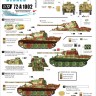 Star Decals 72-A1002 Battle for Berlin 45 # 2. SS-Nordland and Pz.Kpfw.V Panthers 1/72