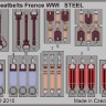 Eduard 49108 Seatbelts France WWI STEEL 1:48