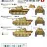 Star Decals STAR35877 Befehls Panther Ausf.D Staff and HQ tanks, Pz.Regiment 39 [Pz.Kpfw.V Ausf.D Panther] 1/35