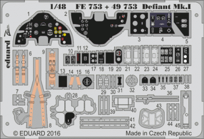 Eduard FE753 Defiant Mk.I