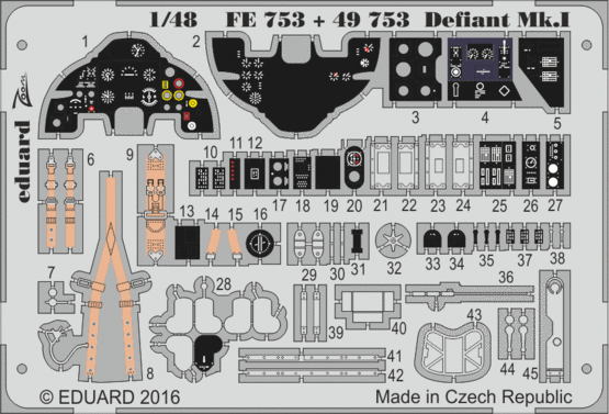 Eduard FE753 Defiant Mk.I