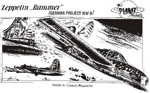 Planet Models PLT029 Yes Zeppelin "Rammer" 1/48