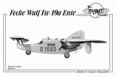 Planet Models PLT183 Focke Wulf Fw 19a 1/72