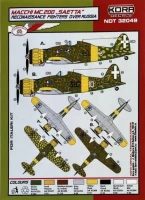 Kora Model NDT32049 Decals MC.200 Saetta Recon.Fighters o. Russia 1/32