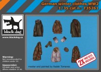 Black Dog T35261 German winter clothes WWII 1/35