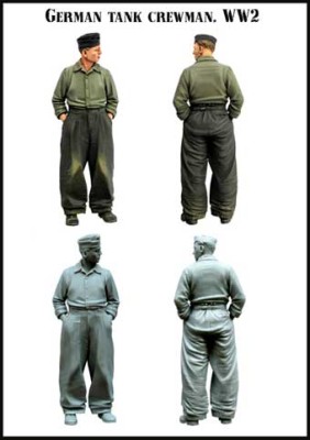 Evolution Miniatures 35068 German tank crewman. WW2