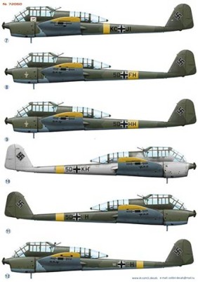 Colibri decals 72060 Fw-189 Part I 1/72