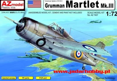 AZ model 74007 Grumman Martlet Mk.III 1/72