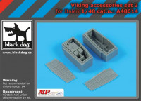 BlackDog A48014 Viking accessories set No.3 (ITAL) 1/48