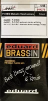 Eduard 644279 BRASSIN P-51B/C Malcolm Hood canopy looKplus 1/48