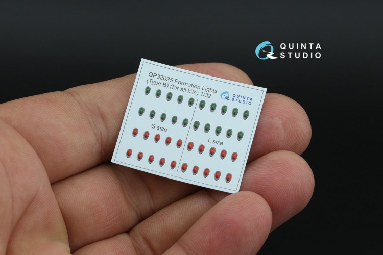Quinta studio QP32025 Навигационные Огни (Тип B) (для всех моделей) 1/32