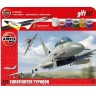 Airfix 50098A Eurofighter EF-2000A Typhoon Set includes 6 Acrylic paints, 2 brushes and 1 poly cement 1/72