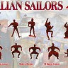 Red Box 72105 Italian Sailors, 16-17 century, set 1 . 36 figures in various poses