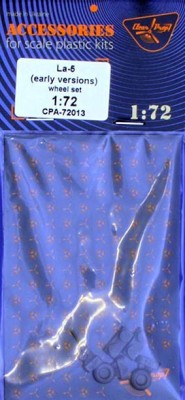 Clear Prop CPA72013 La-5 early - wheel set 1/72