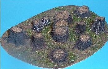 TP Model T-3505 Stumps (10 pcs.) 1/35