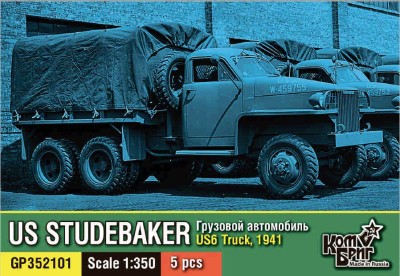 Combrig GP352101 US Studebaker US6 Truck, 1941, 5 pcs. 1/350