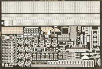 White Ensign Models PE 35025 USS HORNET (CV-8) &quot;The Ship&quot; for the Trumpeter kit 1/350