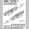 Advanced Modeling AMC 72236-1 Авиационная управляемая ракета Х-31АД с пусковой АКУ-58 1/72