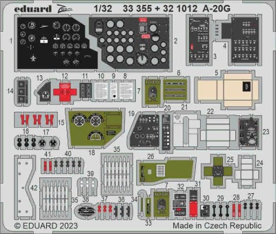 Eduard BIG33156 A-20G (HKM) 1/32
